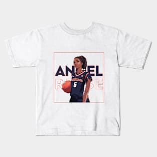 Angel Reese Fan Art Kids T-Shirt